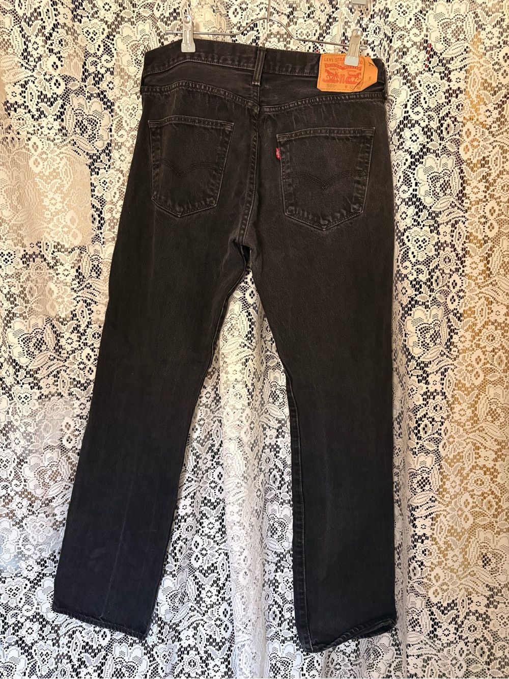 Levi's Black Slim Straight Men's Jeans